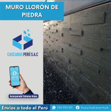 MURO LLORON DE PIEDRA